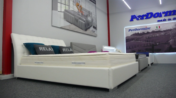 Łóżko tapicerowane Madison Prestige New Design w salonie Świat Sypialni Piaseczno