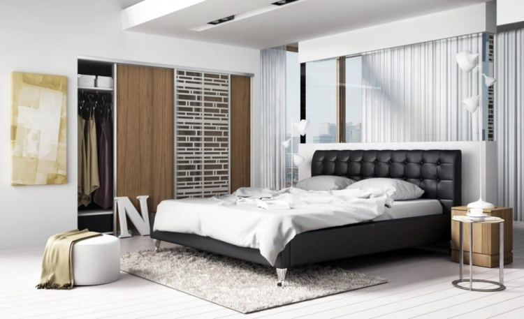 Łóżko tapicerowane Madison Lux New Design w salonie Świat Sypialni Piaseczno