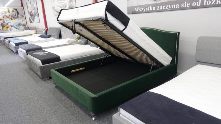 Łóżko tapicerowane Livio - New Design w salonie Świat Sypialni Piaseczno