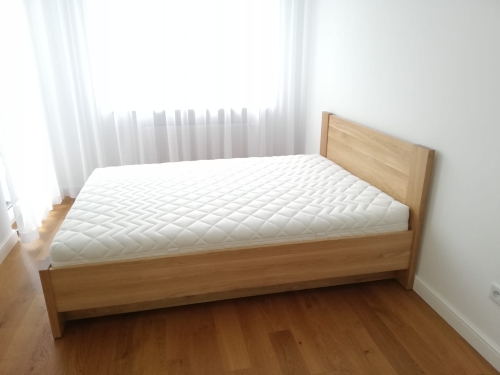Łóżko BODEN / BODEN PLUS drewniane OLCHA lub DĄB - Ekodom w Świat Sypialni Piaseczno ulica Puławska 48