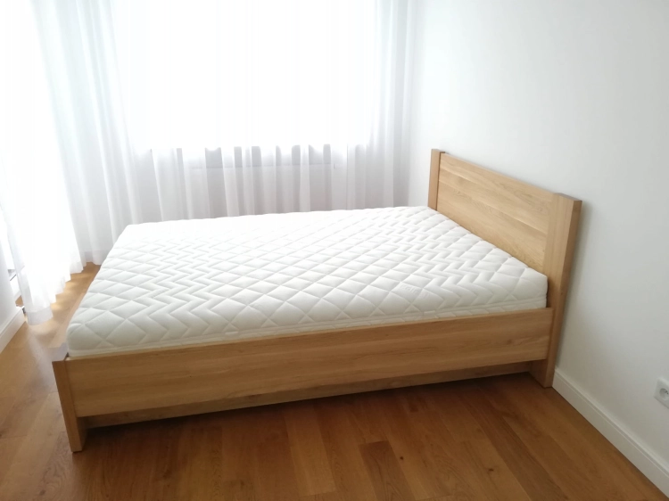Łóżko BODEN / BODEN PLUS drewniane OLCHA lub DĄB - Ekodom w Świat Sypialni Piaseczno ulica Puławska 48