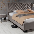 Łóżko Premium 77 w jodełkę, za główek w jodłę, jodełka New Elegance 160x200