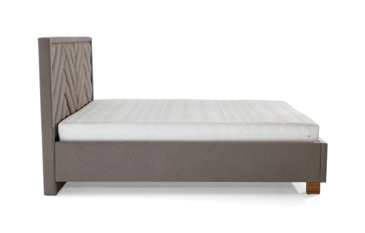 Łóżko Premium 77 w jodełkę, zagłówek w jodłę, jodełka New Elegance w Świat Sypialni Piaseczno