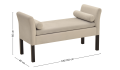 Ławka tapicerowana G - New Elegance  - Zdjęcie 2