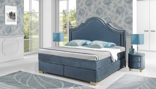 Łóżko kontynentalne 900 - New Elegance  