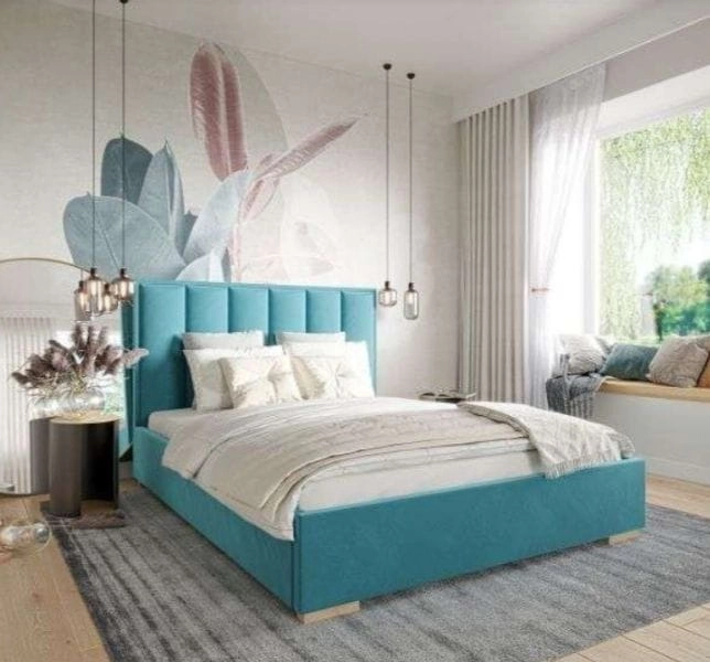 Łóżko tapicerowane Quaddro Vertical - New Desig w salonie Świat Sypialni Piaseczno
