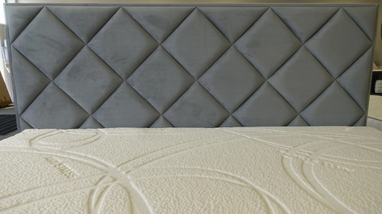 Łóżko tapicerowane Quaddro Caro - New Design w salonie Świat Sypialni Piaseczno