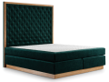 Łóżko kontynentalne 700 Rama Drewniana - New Elegance   - Zdjęcie 3