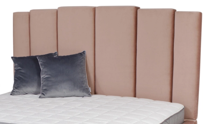 Łóżko ENZO  tapicerowane / ramowe - Bed Design w Świat Sypialni Piaseczno