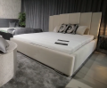 Łóżko ENZO  tapicerowane / ramowe - Bed Design w Świat Sypialni Piaseczno