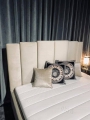 Łóżko ENZO  tapicerowane / ramowe - Bed Design w Świat Sypialni Piaseczno
