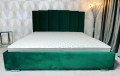 Łóżko ENZO  tapicerowane / ramowe - Bed Design w Świat Sypialni Piaseczno