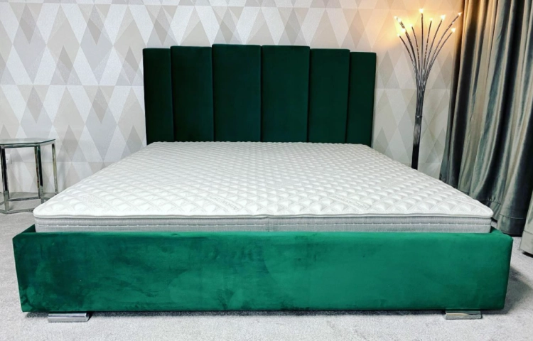 Łóżko ENZO  tapicerowane / ramowe - Bed Design w Świat Sypialni Piaseczno