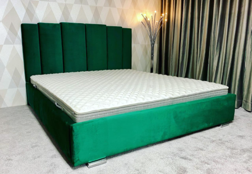 Łóżko ENZO  tapicerowane / ramowe - Bed Design w Świat Sypialni Piaseczno