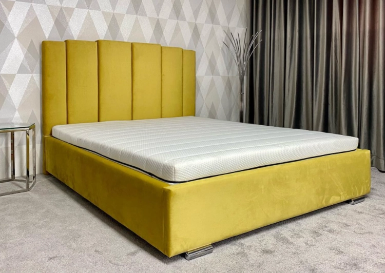Łóżko ENZO  tapicerowane / ramowe - Bed Design w Świat Sypialni Piaseczno