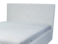 Łóżko ALESSIO TAPICEROWANE / ramowe (z pojemnikiem lub bez pojemnika) - Bed Design w Świat Sypialni Piaseczno
