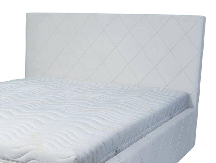 Łóżko ALESSIO TAPICEROWANE / ramowe (z pojemnikiem lub bez pojemnika) - Bed Design w Świat Sypialni Piaseczno
