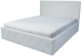 Łóżko ALESSIO TAPICEROWANE / ramowe (z pojemnikiem lub bez pojemnika) - Bed Design w Świat Sypialni Piaseczno