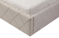Łóżko ALESSIO TAPICEROWANE / ramowe (z pojemnikiem lub bez pojemnika) - Bed Design w Świat Sypialni Piaseczno
