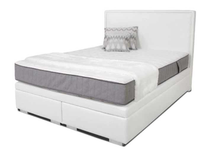 Łóżko IVO Kontynentalne (z pojemnikiem lub bez pojemnika) - Bed Design w Świat Sypialni Piaseczno