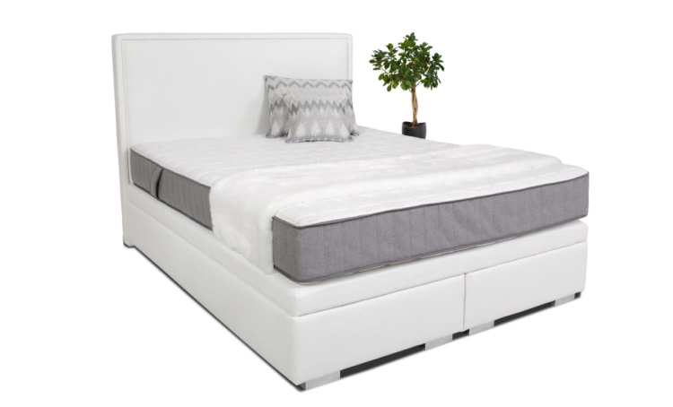 Łóżko IVO Kontynentalne (z pojemnikiem lub bez pojemnika) - Bed Design w Świat Sypialni Piaseczno
