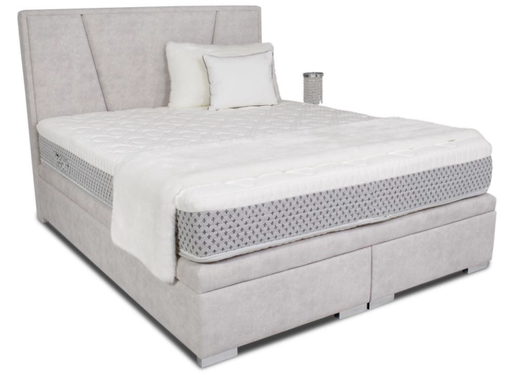 Łóżko VALERIO Kontynentalne (z pojemnikiem lub bez pojemnika) - Bed Design w Świat Sypialni Piaseczno