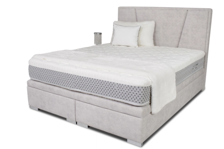 Łóżko VALERIO Kontynentalne (z pojemnikiem lub bez pojemnika) - Bed Design w Świat Sypialni Piaseczno