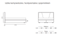 Łóżko VALERIO Kontynentalne (z pojemnikiem lub bez pojemnika) - Bed Design w Świat Sypialni Piaseczno