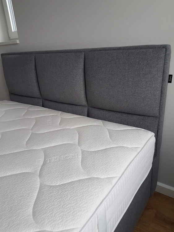 Łóżko kontynentalne Quaddro Plus z pojemnikiem - New Design w salonie Świat Sypialni Piaseczno