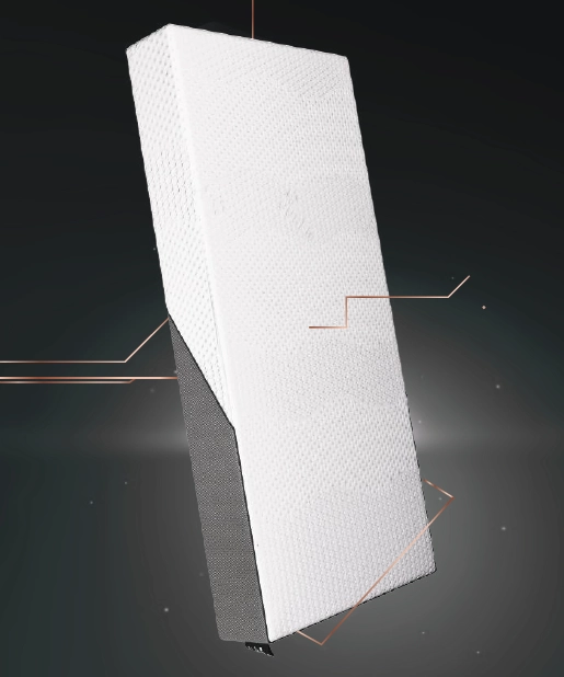 Materac twardy komfortowy wygodny Curem .LOG  wysoka technologia materacy, pianka serene pianka visco pianka fusion  w materacu w Świat Sypialni Piaseczno