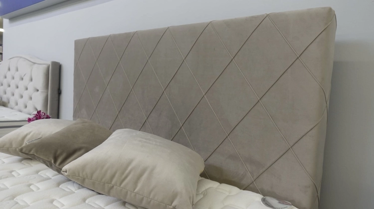 Łóżko Alessio kontynentalne z dużym pojemnikiem na pościel Bed Design w Świat Sypialni Piaseczno Przeszycia Caro rozmiar 140/200 ; 160/200 ; 180/200 ; 200/200 ; 140x200 ; 160x200 ; 180x200 ; 200x200