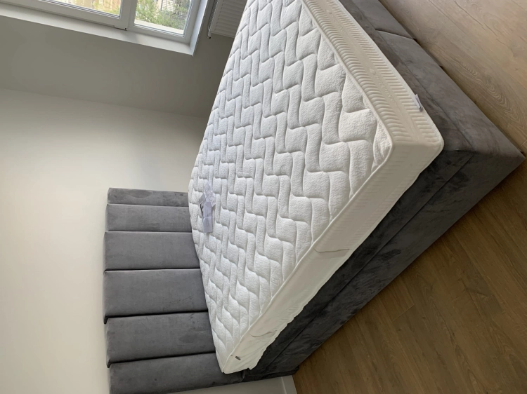 Łóżko ENZO  kontynentalne (z pojemnikiem lub bez pojemnika) - Bed Design w Świat Sypialni Piaseczno