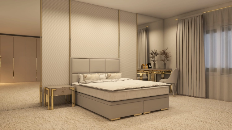 Łóżko ROCCO Kontynentalne z pojemnikiem na pościel Bed Design w Świat Sypialni Piaseczno rozmiar 140/200 ; 160/200 ; 180/200 ; 200/200 ; 140x200 ; 160x200 ; 180x200 ; 200x200