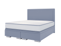 Łóżko LORENZO Kontynentalne (z pojemnikiem lub bez pojemnika) - Bed Design w Świat Sypialni Piaseczno