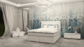 Łóżko LORENZO Kontynentalne (z pojemnikiem lub bez pojemnika) - Bed Design  - Zdjęcie 4