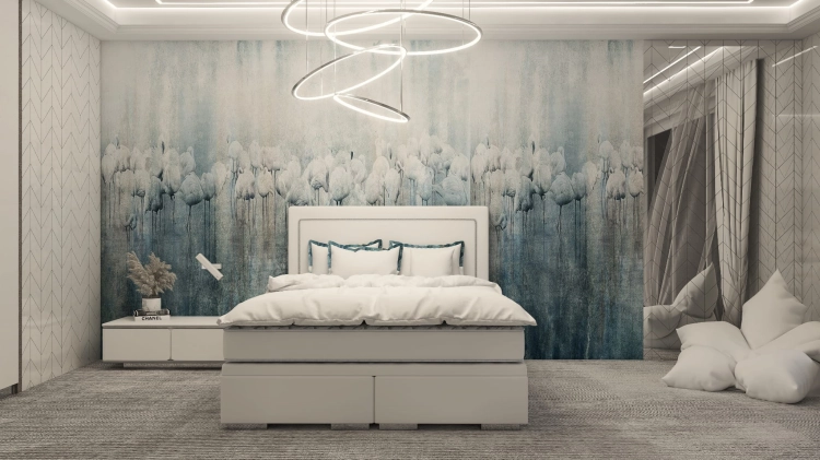Łóżko LORENZO Kontynentalne (z pojemnikiem lub bez pojemnika) - Bed Design w Świat Sypialni Piaseczno