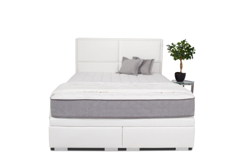 Łóżko LEONE Kontynentalne (z pojemnikiem lub bez pojemnika) - Bed Design w Świat Sypialni Piaseczno