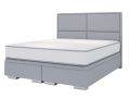 Łóżko LEONE Kontynentalne (z pojemnikiem lub bez pojemnika) - Bed Design   - Zdjęcie 4