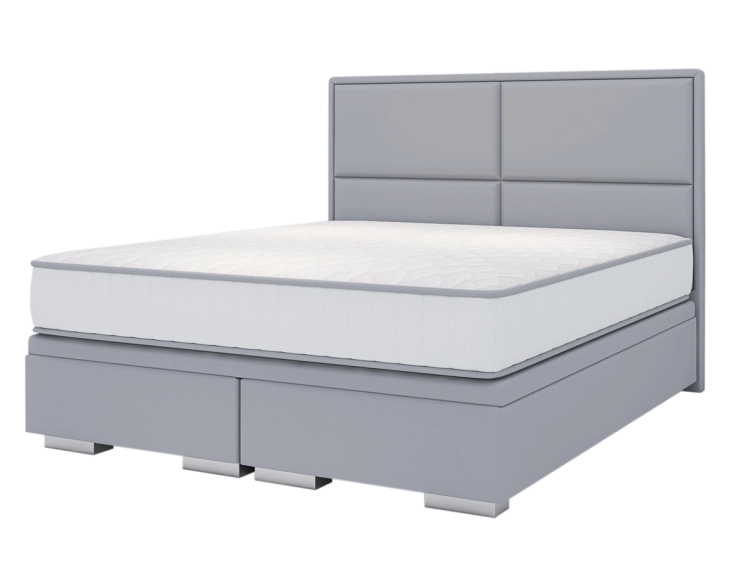 Łóżko LEONE Kontynentalne (z pojemnikiem lub bez pojemnika) - Bed Design w Świat Sypialni Piaseczno