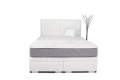 Łóżko SISTO Kontynentalne (z pojemnikiem lub bez pojemnika) - Bed Design w Świat Sypialni Piaseczno