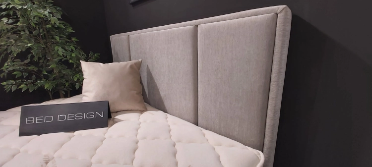 Łóżko CRISTIANO Kontynentalne firmy Bed Design, łóżko kontynentalne z pojemnikiem na pościel lub bez pojemnika w Świat Sypialni Piaseczno