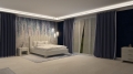Łóżko OLIVIERO  tapicerowane light  (z pojemnikiem lub bez pojemnika) - Bed Design w Świat Sypialni Piaseczno
