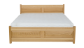 Łóżko bukowe, LK 109 Drewmax, lite drewno, 80x200, 90x200, 100x200, 120x200, 140x200, 160x200, 180x200, 200x200, Piaseczno Puławska 48, buk naturalny