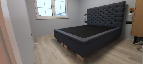 Łóżko Lazio Extra kontynentalne - New Design 