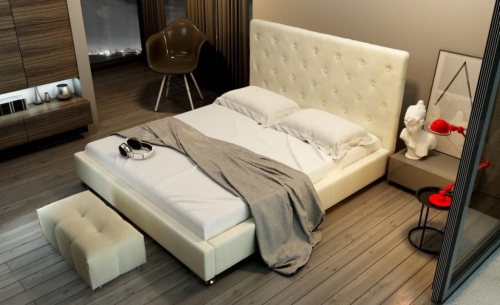 Łóżko tapicerowane Avanti - New Design  w salonie Świat Sypialni Piaseczno