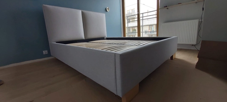 Łóżko tapicerowane Quaddro Duo - New Design w Świat Sypialni Piaseczno