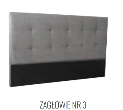 zagłówek nr. 3 do łóżka Oslo Plus  - pojemnik, Łóżko OSLO PLUS z litego drewna olchowego lub dębowego, wezgłowie tapicerowane nr. 3  materiały Fargotex, łóżko z pojemnikiem i stelażem, firma Ekodom, Warszawa, Piaseczno Puławska 48, sypialnie, materace