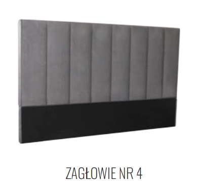 Zagłówek nr. 4 do łóżka Oslo Plus  - pojemnik, Łóżko OSLO PLUS z litego drewna olchowego lub dębowego, wezgłowie tapicerowane nr. 4,  materiały Fargotex, łóżko z pojemnikiem i stelażem, firma Ekodom, Warszawa, Piaseczno Puławska 48, sypialnie, materace