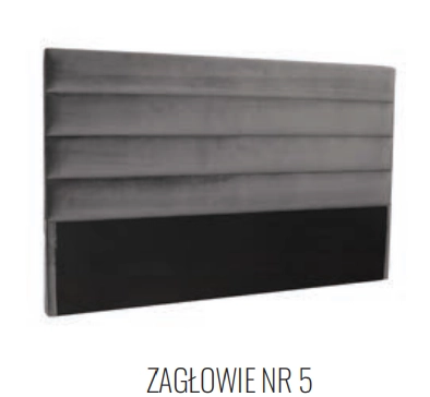 zagłówek 5 do łóżka Oslo Plus  - pojemnik, Łóżko OSLO PLUS z litego drewna olchowego lub dębowego, wezgłowie tapicerowane nr. 5  materiały Fargotex, łóżko z pojemnikiem i stelażem, firma Ekodom, Warszawa, Piaseczno Puławska 48, sypialnie, materace