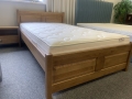 Łóżko bukowe, LK 109 Drewmax, lite drewno, 80x200, 90x200, 100x200, 120x200, 140x200, 160x200, 180x200, 200x200, Piaseczno Puławska 48, buk rustikal